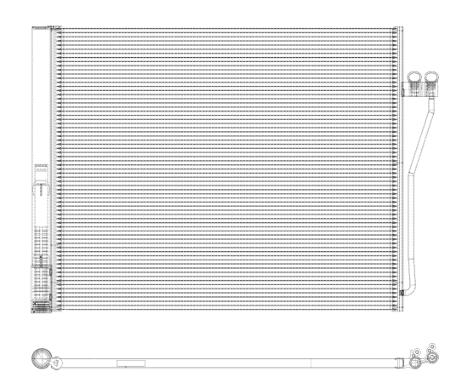 BMW A/C Condenser 64509391491 – Behr 351309151