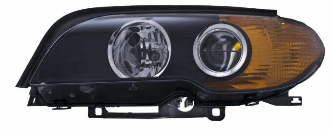 BMW Headlight Assembly – Driver Side (Xenon) 63126935723 – Hella 354204071