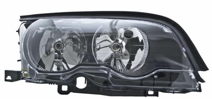 BMW Headlight Assembly – Passenger Side (Halogen) 63126904280 – Hella 354204101