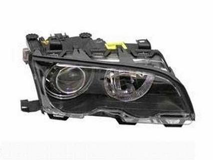 BMW Headlight Assembly – Passenger Side (Xenon) 63127165824 – Hella 354204141