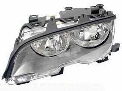 BMW Headlight Assembly – Driver Side (Halogen) (Titanium) 63126919645 – Hella 354204171