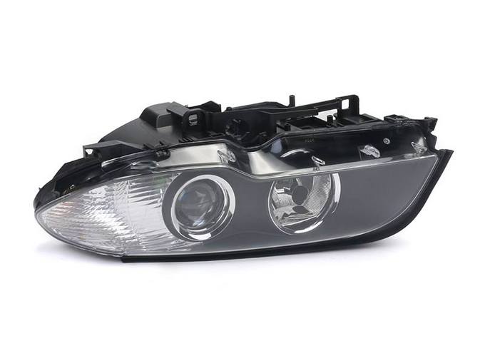 BMW Headlight Assembly – Driver Side (Halogen) (Clear Turnsignal) 63127165907 – Hella 354204211