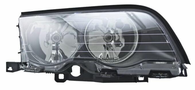 BMW Headlight Assembly – Passenger Side (Halogen) 63126902754 – Hella 354204241