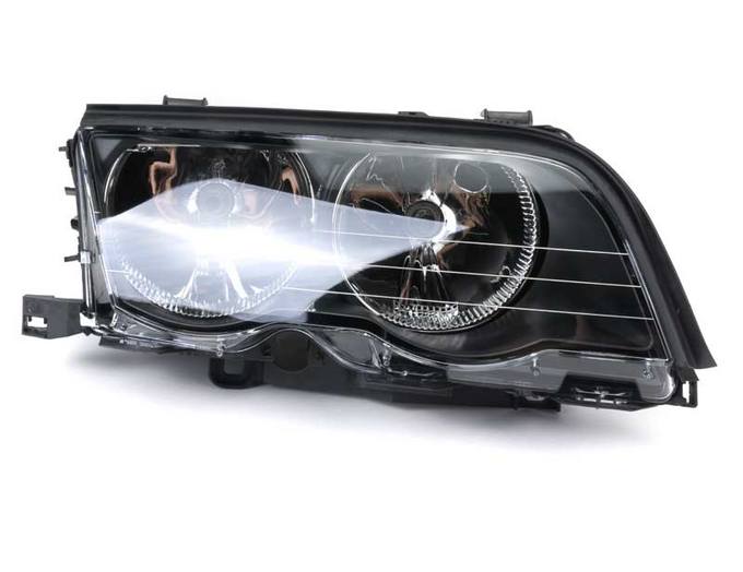 BMW Headlight Assembly – Passenger Side (Halogen) 63126902754 – Hella 354204241