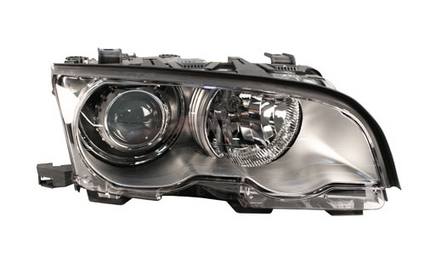 BMW Headlight Assembly – Passenger Side (Xenon) 63126911456 – Hella 354204501