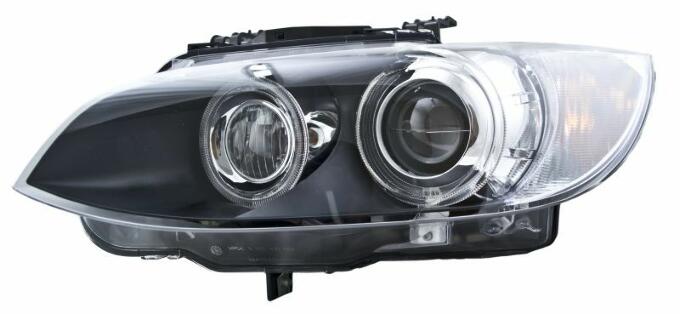 BMW Headlight Assembly – Driver Side (Xenon) (Adaptive) 63117182517 – Hella 354219051