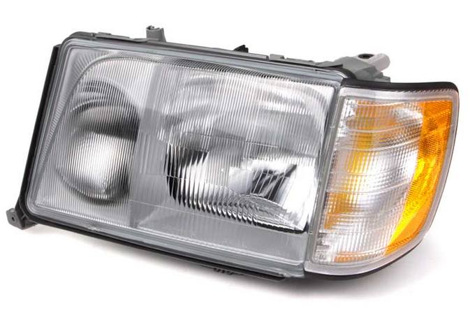 Mercedes Headlight Assembly – Driver Side (Halogen) (w/ Turnsignal) 1248208959 – Hella 354221031