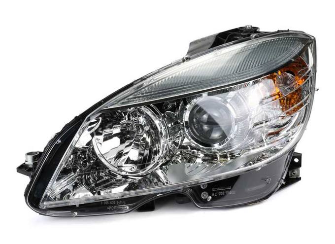 Mercedes Headlight Assembly – Driver Side (Halogen) 2049065503 – Hella 354422171