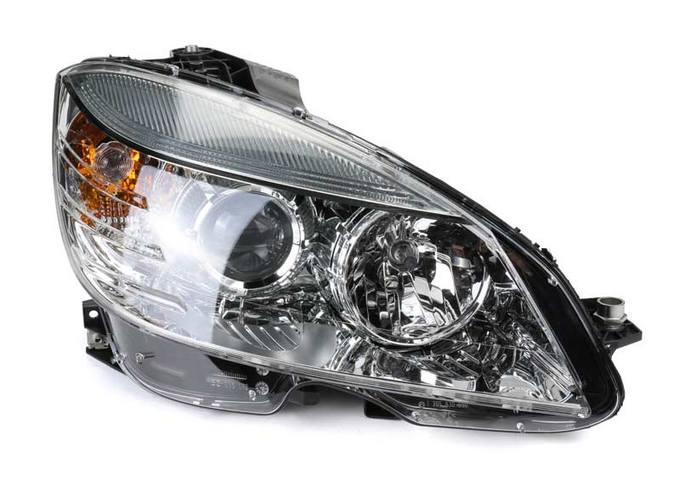 Mercedes Headlight Assembly – Passenger Side (Halogen) 2049065603 – Hella 354422181