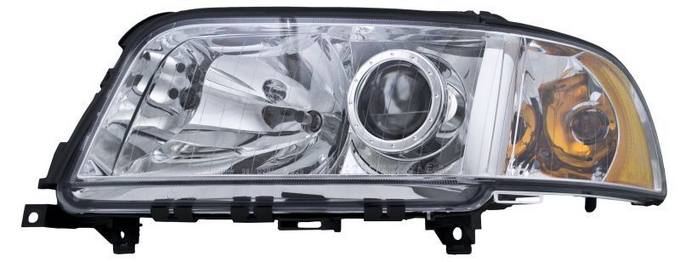 Audi Headlight Assembly – Driver Side (Xenon) 4D0941003BE – Hella 354450031