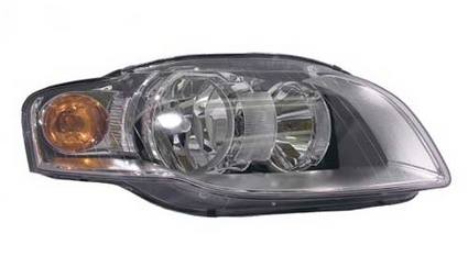 Audi Headlight Assembly – Passenger Side (Halogen) 8E0941004AL – Hella 354451021