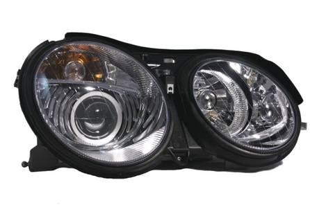 Mercedes Headlight Assembly – Passenger Side (Halogen) 2158203061 – Hella 354472041