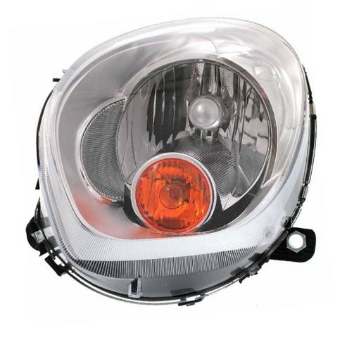 Mini Headlight Assembly – Driver Side (Halogen) 63129801033 – Hella 354657031