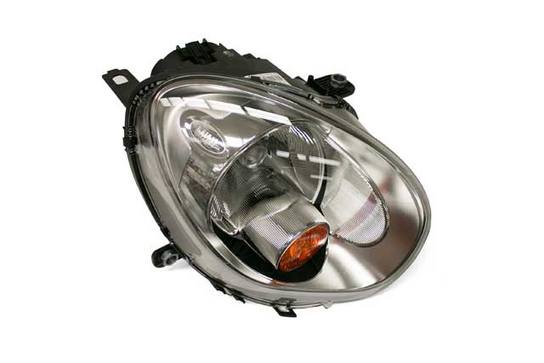 Mini Headlight Assembly – Passenger Side (Halogen) 63129801034 – Hella 354657041