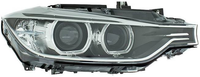 BMW Headlight Assembly – Front Passenger Side (LED/Bi-Xenon) 63117338708