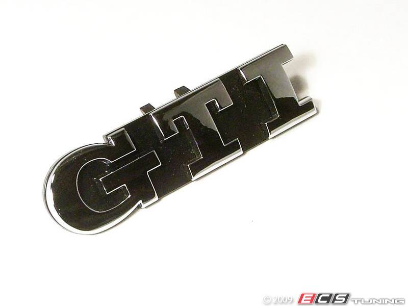 "GTI" Front Grille Emblem