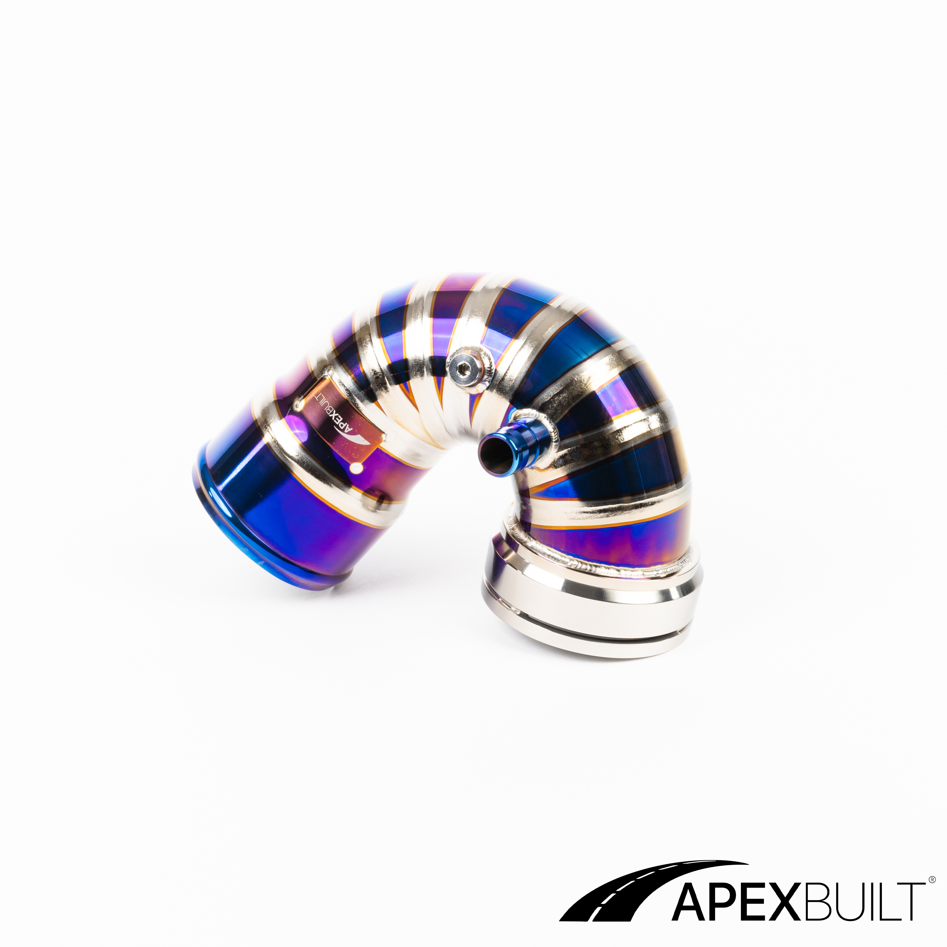 ApexBuilt® BMW F87 M2C, F80 M3, & F82/F83 M4 Titanium Charge Pipe Kit (S55, 2015-20)