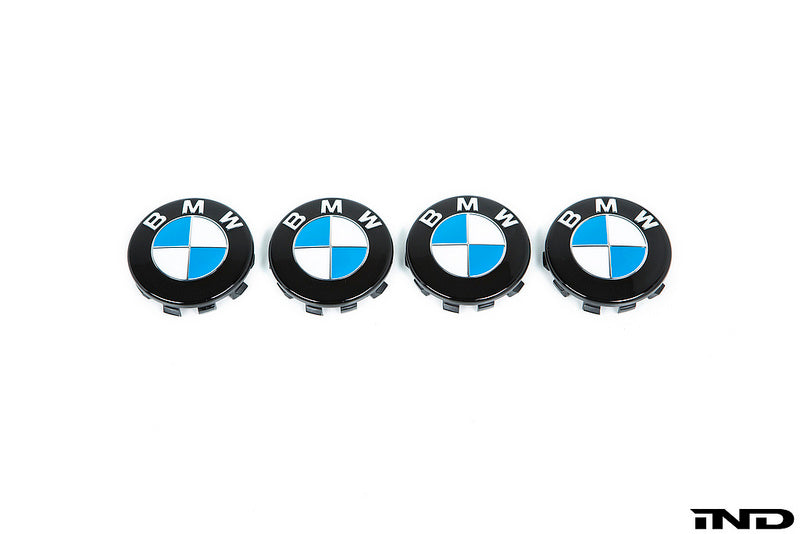 IND Gloss Black Wheel Center Cap Set - 56mm