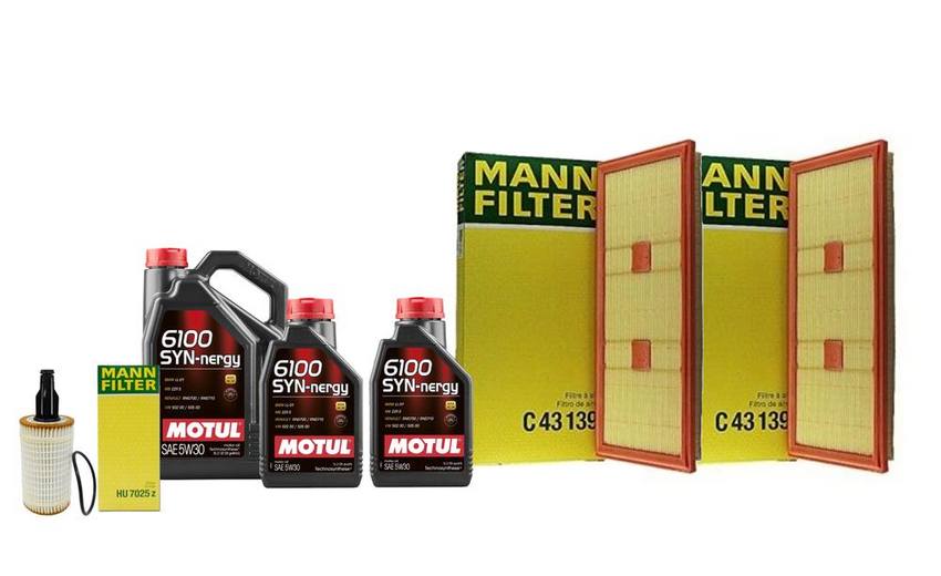 Mercedes Engine Oil Change Kit – Motul 2761800009 (5W-30) (SYN-Nergy 6100)