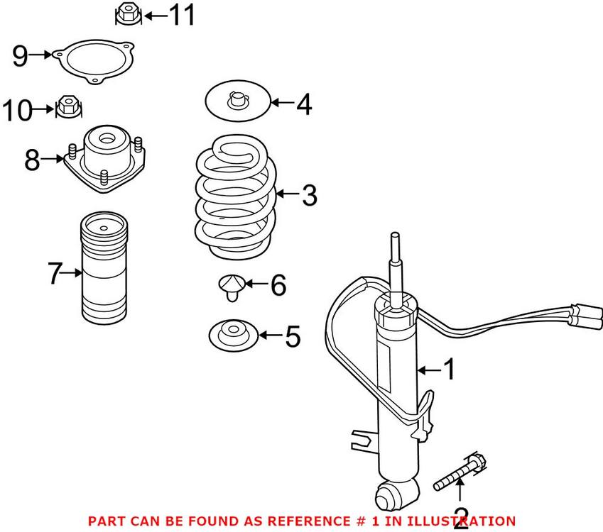 Shock Absorber – Rear Driver Side