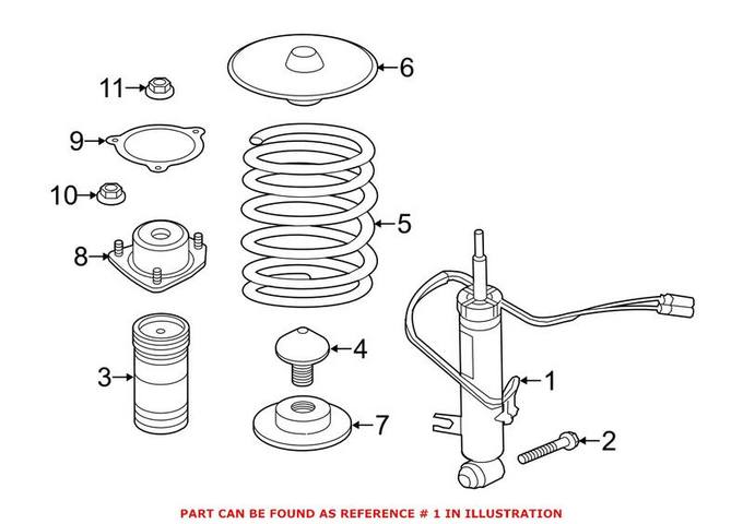 Shock Absorber – Rear Passenger Right