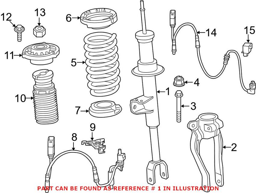 Suspension Strut – Front Driver Side