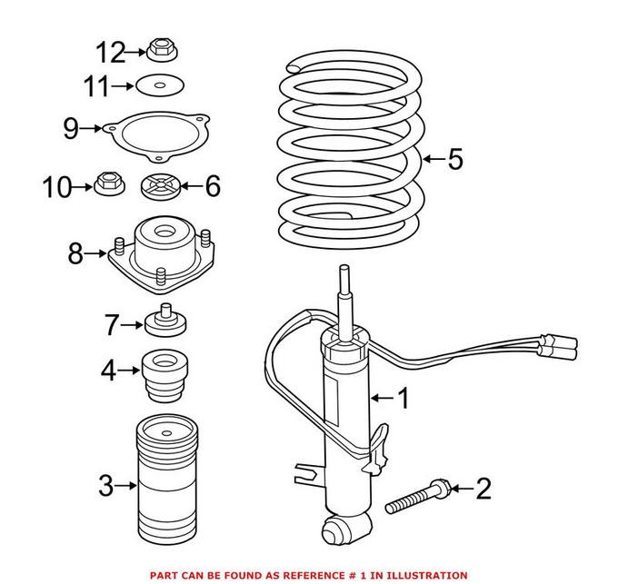 Shock Absorber – Rear Driver Left