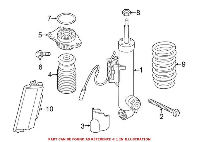 Shock Absorber – Rear Driver Left