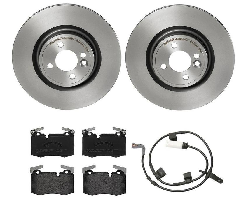 Mini Brakes Kit – Brembo Pads and Rotors Front (316mm) (Low-Met) 34356789329 – Brembo 3724534KIT