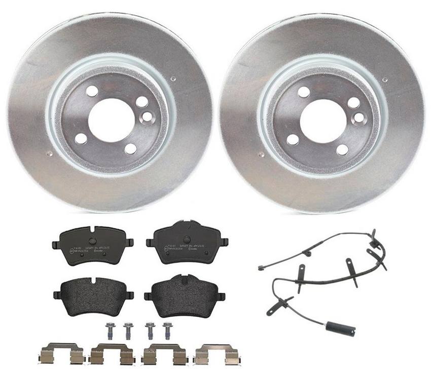 Mini Brakes Kit – Brembo Pads and Rotors Front (294mm) (Low-Met) 34356778175 – Brembo 3724682KIT