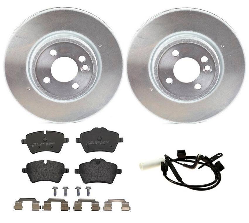 Mini Brakes Kit – Brembo Pads and Rotors Front (294mm) (Low-Met) 34356778175 – Brembo 3724683KIT