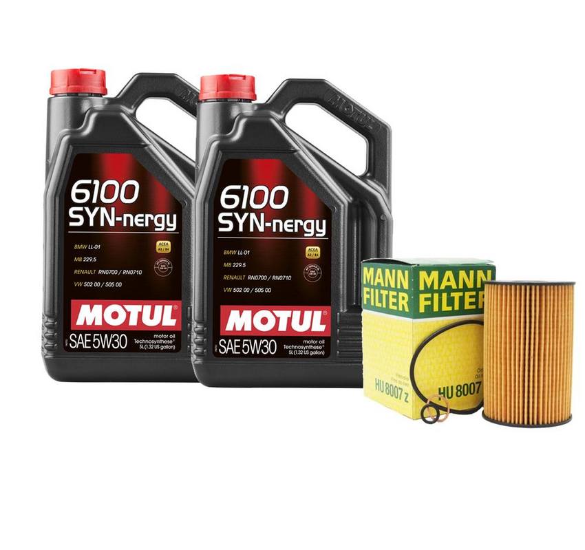 BMW Engine Oil Change Kit – Motul 11427583220 (5W30) (SYN-NERGY 6100)