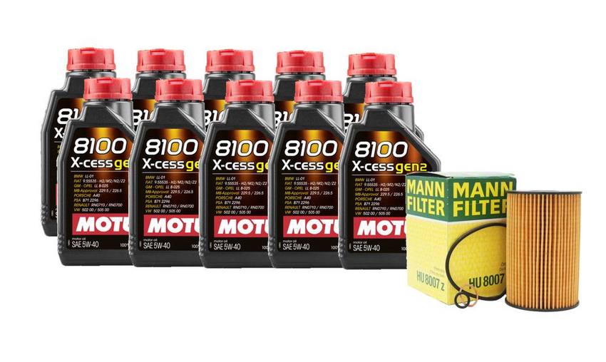 BMW Engine Oil Change Kit – Motul 11427583220 (5W40) (X-CESS GEN2 8100)