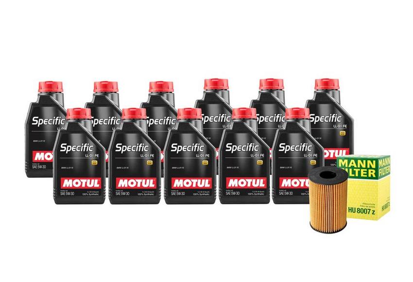 BMW Engine Oil Change Kit – Motul 11427583220 (5W30) (SPECIFIC LL-01 FE)