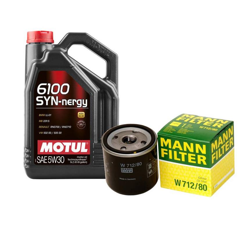 SAAB Engine Oil Change Kit – Motul 93186554 (5W30) (SYN-NERGY 6100)