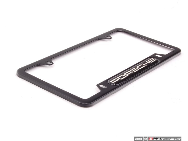 Porsche Logo License Plate Frame