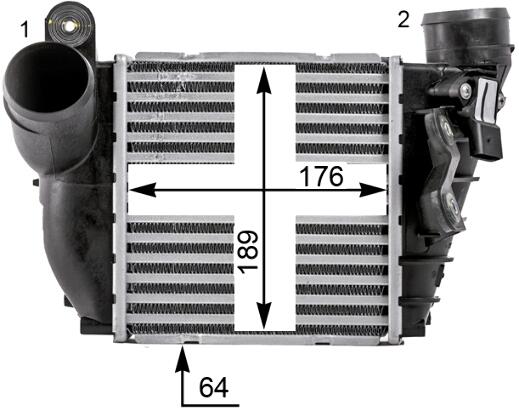 VW Intercooler – Behr 376700704