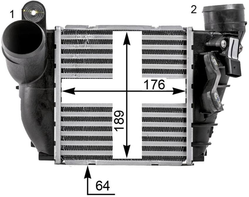 VW Intercooler – Behr 376700704