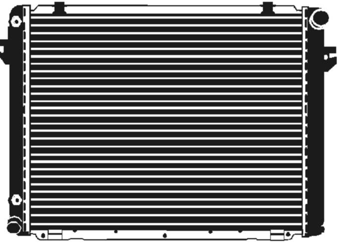 Mercedes Radiator 1075002603 – Behr Premium 376711401