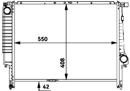 BMW Radiator 376712211 – Behr Hella Service