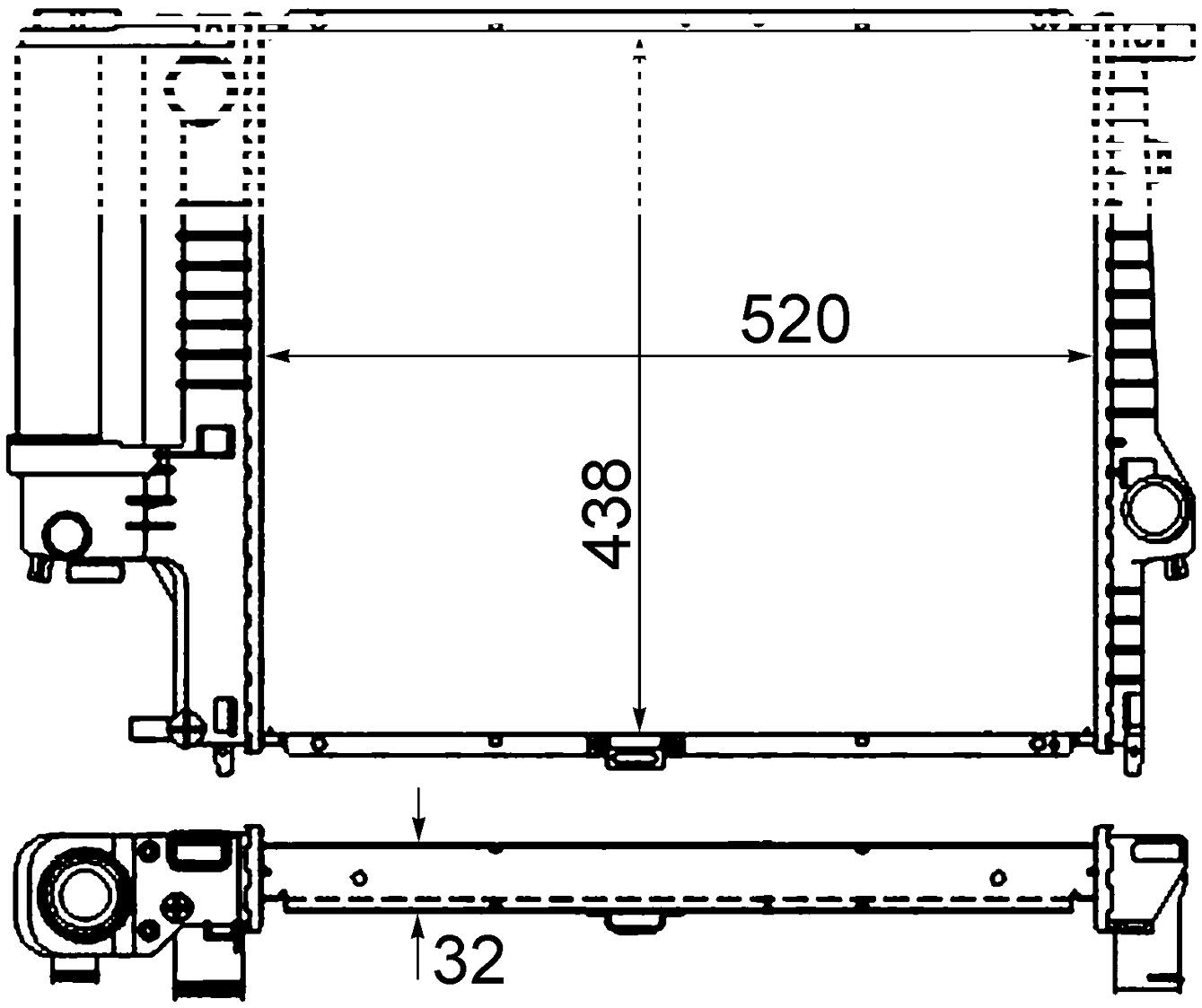 BMW Radiator – Behr Premium 376713081