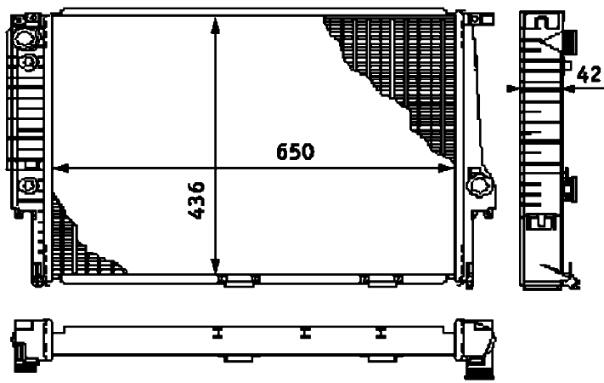 BMW Radiator 17112242138 – Behr Premium 376713131