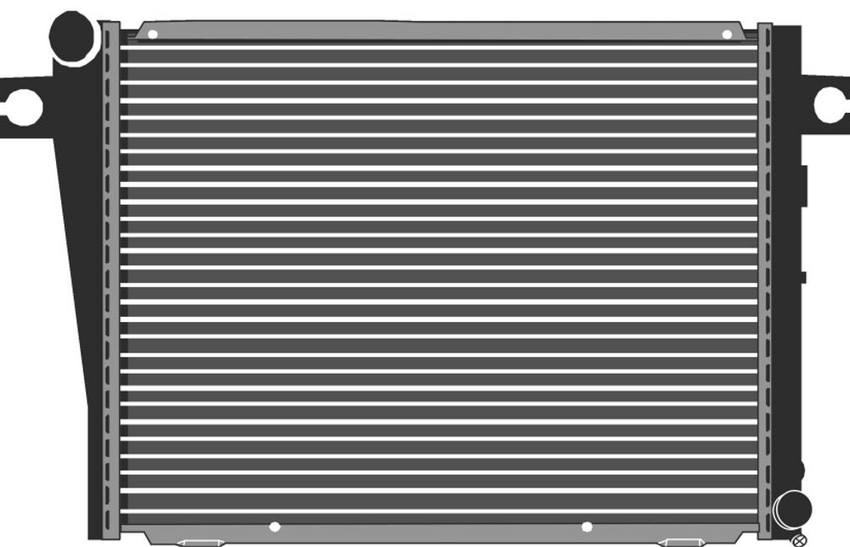 BMW Radiator – Behr 376713151