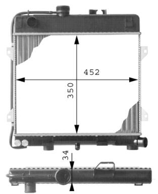 BMW Radiator 376713261 – Behr Hella Service