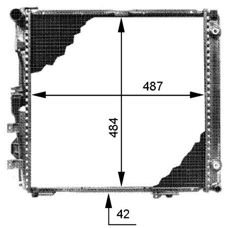 Mercedes Radiator – Behr 376713291