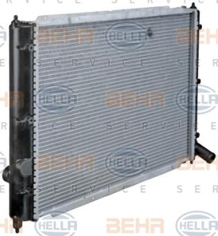 VW Radiator 376713634 – Behr Hella Service