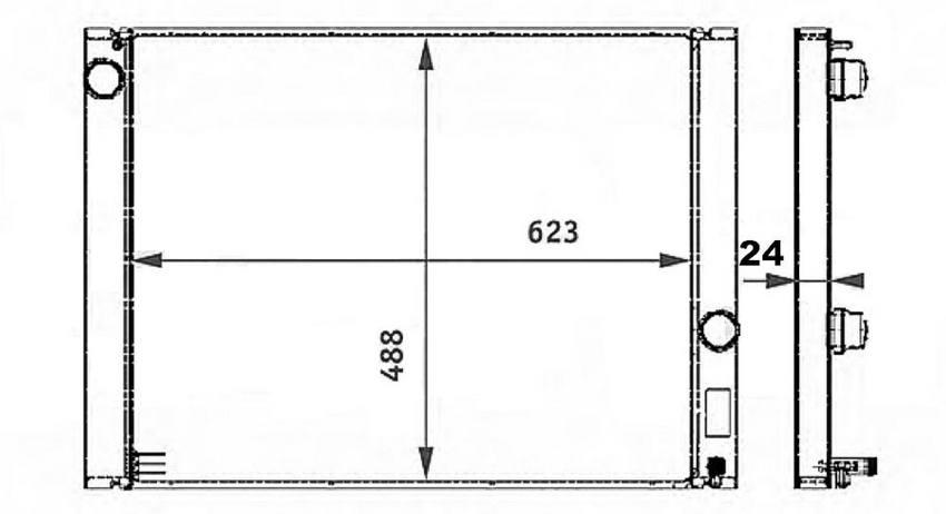 Radiator (Manual Trans)