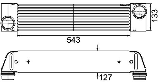 BMW Intercooler 17517791909 – Behr 376746501