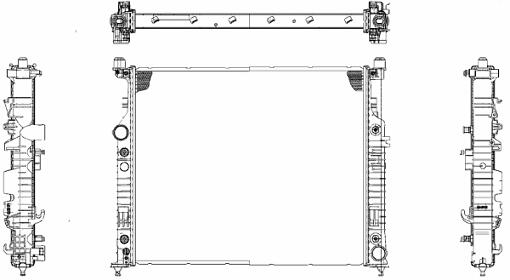 Mercedes Radiator 2515000703 – Behr 376781561