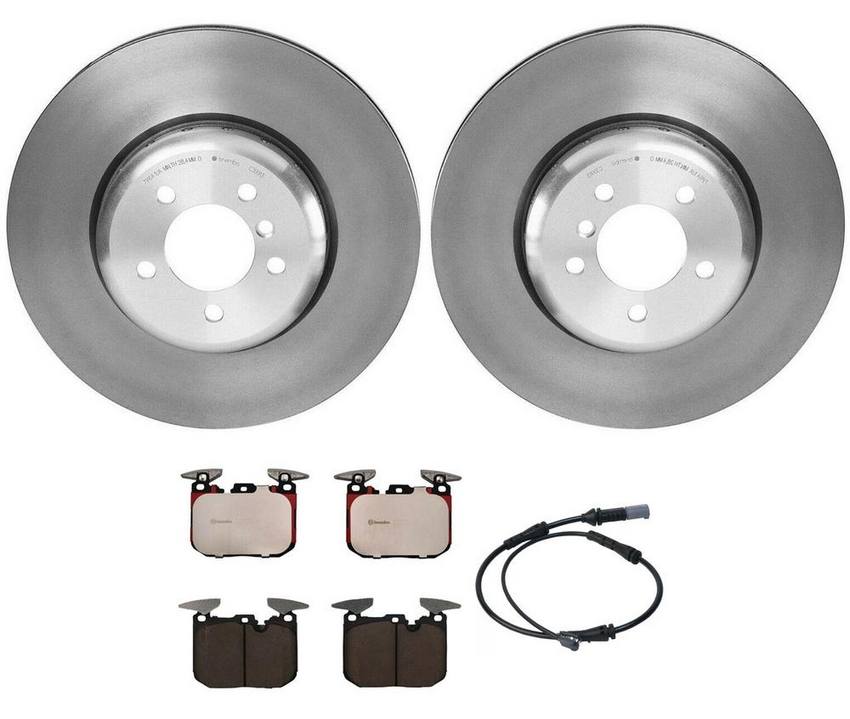 Brembo Brake Pads and Rotors Kit – Front (370mm) (Ceramic)